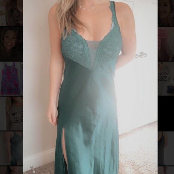 Victoria’s Secret long satin nightgown - Picture 4 of 6